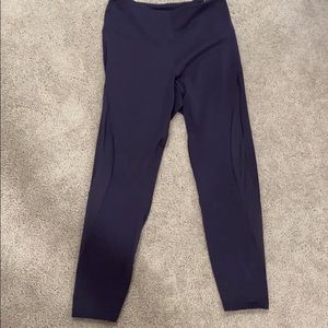 Dark purple workout pants